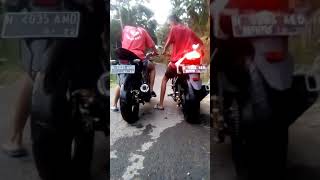 Cb 150 r vs vixion adu limiter [upl. by Ashely601]