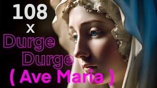 Mantra Music DURGE DURGE  AVE MARIA  devotion to Mary Magdalene  pure analog voice amp guitar [upl. by Zsa Zsa]