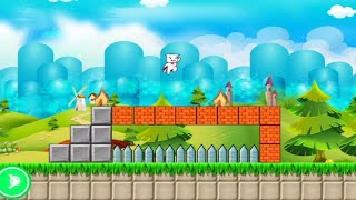 Syobon Action 2 HD Level 3 Walkthrough speedrun  Cat mario level 3 [upl. by Parnell]