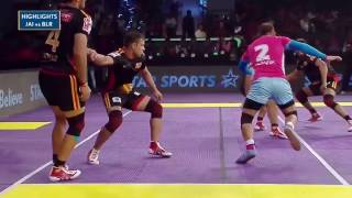 Jasvir Singhs Heroic Performance against Bengaluru Bulls [upl. by Michaelina]