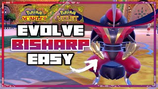 How to Easily Evolve Bisharp into Kingambit  Pokemon Scarlet amp Violet [upl. by Nimrac324]