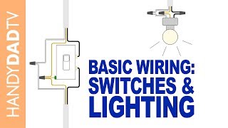 How to Wire Switches and Lights [upl. by Ardnuyek18]