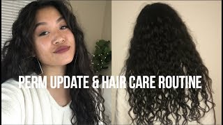 Perm Update and Hair Care Routine [upl. by Child]