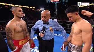 Brandun Lee USA vs Juan Heraldez USA  Boxing Fight Highlights boxing action fight [upl. by Nahtanaoj]