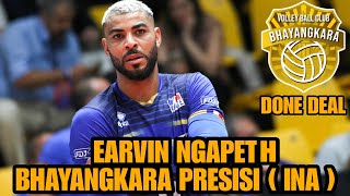 Best Moment Earvin Ngapeth Pemain Bhayangkara Presisi  AVC Club Championships 2024 ⁉️ [upl. by Nedi]