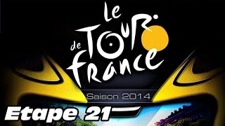 Tour de France 2014 Etape 21  Evry  Paris ChampsElysées [upl. by Aisatnaf376]