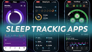 Top 3 Best Sleep Tracking Apps in 2024  Pillow vs Sleep Cycle vs AutoSleep Test amp Review [upl. by Maxantia]