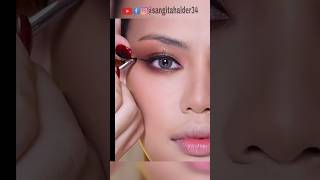 Step by step eye makeup tutorial makeuptutorial eyemakeup makeup makeupwala eyekajal [upl. by Ynneb]