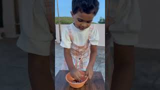 Prawn tikka recipe kidsvideo kidcooking shortsfeed shorts miniature cooking kids viralshort [upl. by Irak]