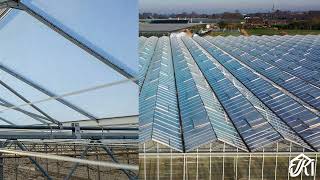 Venlo greenhouse 800 m 22248 m² [upl. by Burns]