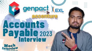 Genpact Accounts Payable Interview Questions amp Answers 2023  Genpact P2P Mock Interview Feb2023 [upl. by Adriana786]