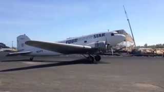 Douglas DC3 at Aguadilla Airport TJBQ [upl. by Trace493]