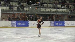 Oliwia Strokosz – 2024 Halloween Cup SP [upl. by Ruomyes]