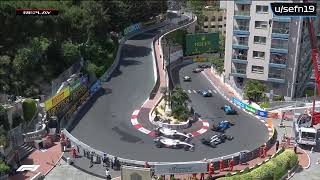 Schumacher overtakes Mazepin at hairpin [upl. by Rebak]