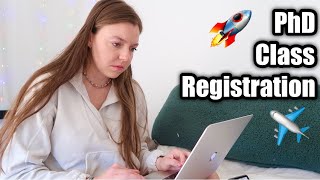 PhD Class Registration  Aerospace Engineering Student Spring 2024 [upl. by Kakalina]