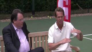 Wilson Legend Stefan Edberg Interview at Esporta Chiswick Riverside [upl. by Erihppas]