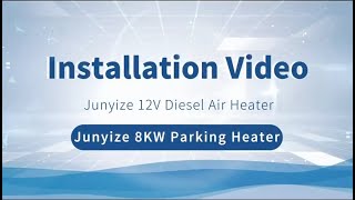 Junyize 8KW All in One 12V Diesel Air Heater [upl. by Vihs]