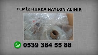 Hurda Poşet Alınır Hurda Poşet Fiyatları Hurda Naylon Alan Yerler Hurda Naylon Plastik Dönüşüm [upl. by Steddman]