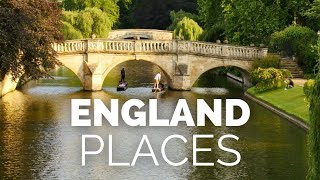 10 Best Places to Visit in England  Travel Video [upl. by Einafats]