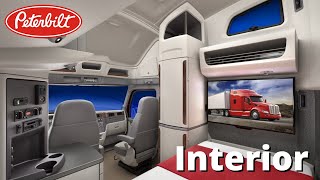 The New Peterbilt 579 INTERIOR  The Most Luxurious Bedroom on Wheels [upl. by Neelac330]