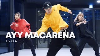 Tyga  Ayy Macarena  Tbettttt choreography [upl. by Akinimod]