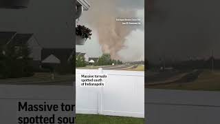 Tornado caught on camera near Indianapolis [upl. by Emery103]