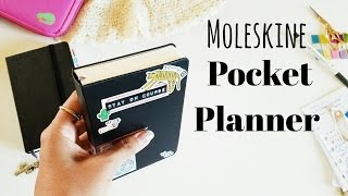 Moleskine Planner Setup pt 1  Pocket Agenda [upl. by White391]