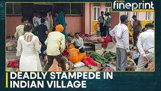 India At least 107 killed in Uttar Pradeshs Hathras stampede  WION Fineprint [upl. by Clarinda311]