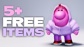 HURRY GET 5 FREE ROBLOX ITEMS😴 2024 [upl. by Yenahteb]