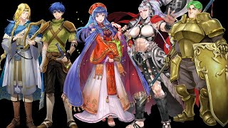 Fire Emblem Heroes Voice Clips  Rearmed Þjazi Thjazi amp Rearmed Lilina  Elffin Ogier Bors [upl. by Araiek]