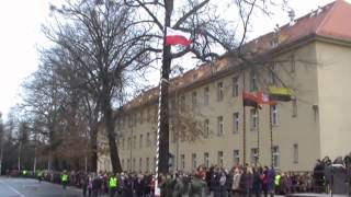 01022013  Przysięga wojskowa we wrocławskim Centrum [upl. by Garris]