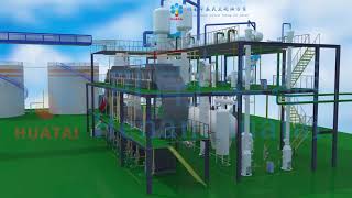 Solvent Extraction Plant soybean oil processing [upl. by Choong]