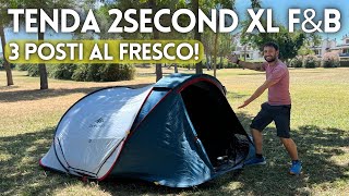 Quechua 2Second XL FreshampBlack 3 posti  La svolta [upl. by Chaworth807]