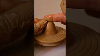 Watching pottery is so satisfying asmr handmadepottery clay sculpture oddlysatisfying diy [upl. by Shanda576]