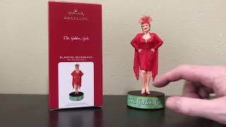 Blanche Devereaux talking Christmas ornament [upl. by Keppel]