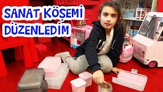 MİRA nın SANAT KÖŞESİ ve OYUNCAKLAR  Umikids Oda Düzenleme [upl. by Calvert579]