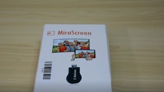 MiraScreen Unboxing and Setup  24GHz Screen Mirroring WiFi Display Dongle [upl. by Nedah]