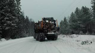 Kronos Gripto 1010 in a snowy Finnish forest [upl. by Theodora760]