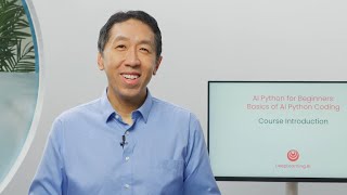 New course by Andrew Ng AI Python for Beginners [upl. by Goldfarb]