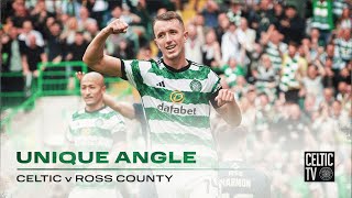 Celtic TV Unique Angle  Celtic 42 Ross County  Four Goals on Flag Day [upl. by Lairret]