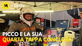 Franco Picco 4a tappa Dakar ci parla di Danilo Petrucci [upl. by Anaujal]