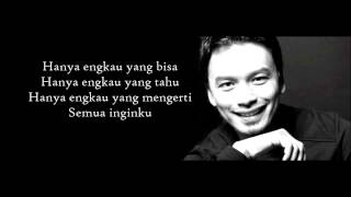 Anuar Zain  Ajari Aku  Lirik [upl. by Attesor386]