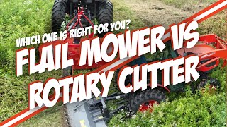 Flail Mower vs Rotary Cutter Which is Right for You [upl. by Cal480]