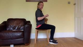 Home Exercise Full Body Workout 30 mins incorporating seated and floor based exercises [upl. by Amadas]