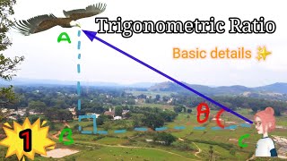 Trigonometric identities 1 basic of Trigonometry class 10JAC AND CBSE board [upl. by Ahsehyt]