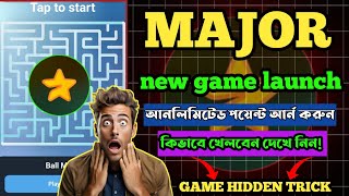 Major new game launch  Major Unlimited Point Earn Trick  Major new update [upl. by Ameyn]