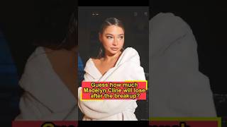 Guess how much Madelyn Cline will lose after her breakup with Pete Davidsonforyou celebrity usa [upl. by Nolak]