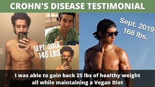 Vegan Heals Crohns Disease Crohns Recovery Story [upl. by Landrum]