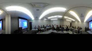 Public Speaking PointofView Audience is Neutral 360Degree Video for Exposure Therapy [upl. by Hardwick]