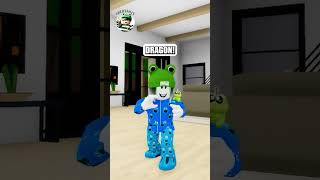 Daddy Theres A MONSTER On My Bed 😱🛏️ roblox shorts [upl. by Suedaht]